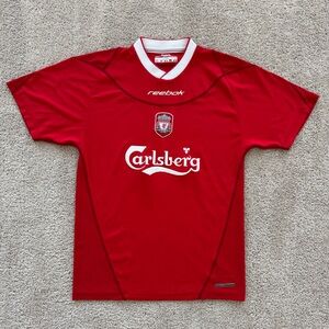 LIVERPOOL 2003 2004 HOME FOOTBALL SHIRT SOCCER JERSEY REEBOK MEN SZ SMALL